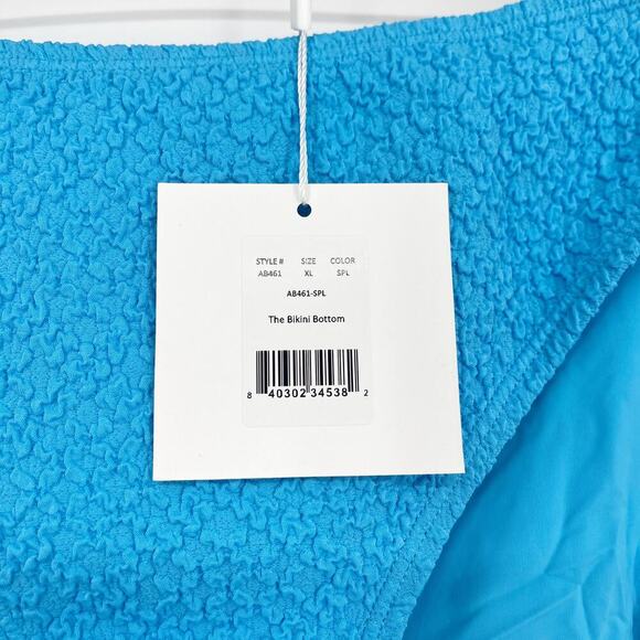 Andie Swim X Mindy Bikini Bottom Splash Blue Size XL New With Tags! - Picture 5 of 7